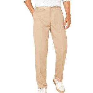 AMAZON ESSENTIALS NWT Tan classic Fit dress pants with Straight Leg 36W x 32L
